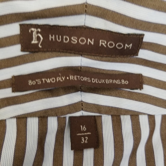 𝅺hudson Room 100% Egyptian cotton shirt - Picture 3 of 9